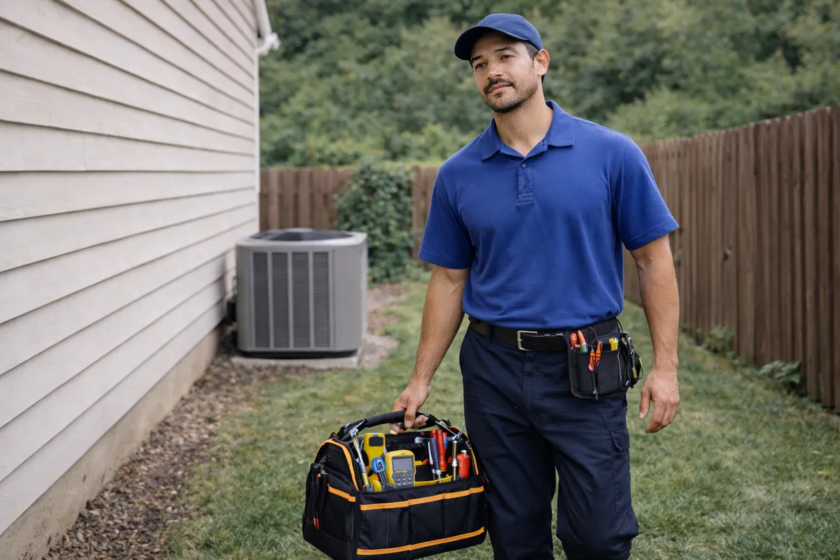 HVAC technician in Pace