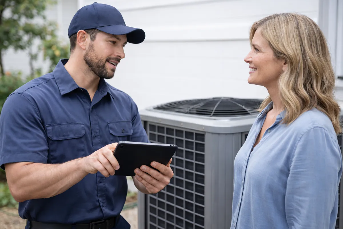 HVAC technician in Pensacola Beach